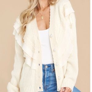 Fable Sweet Harmony Cream Cardigan